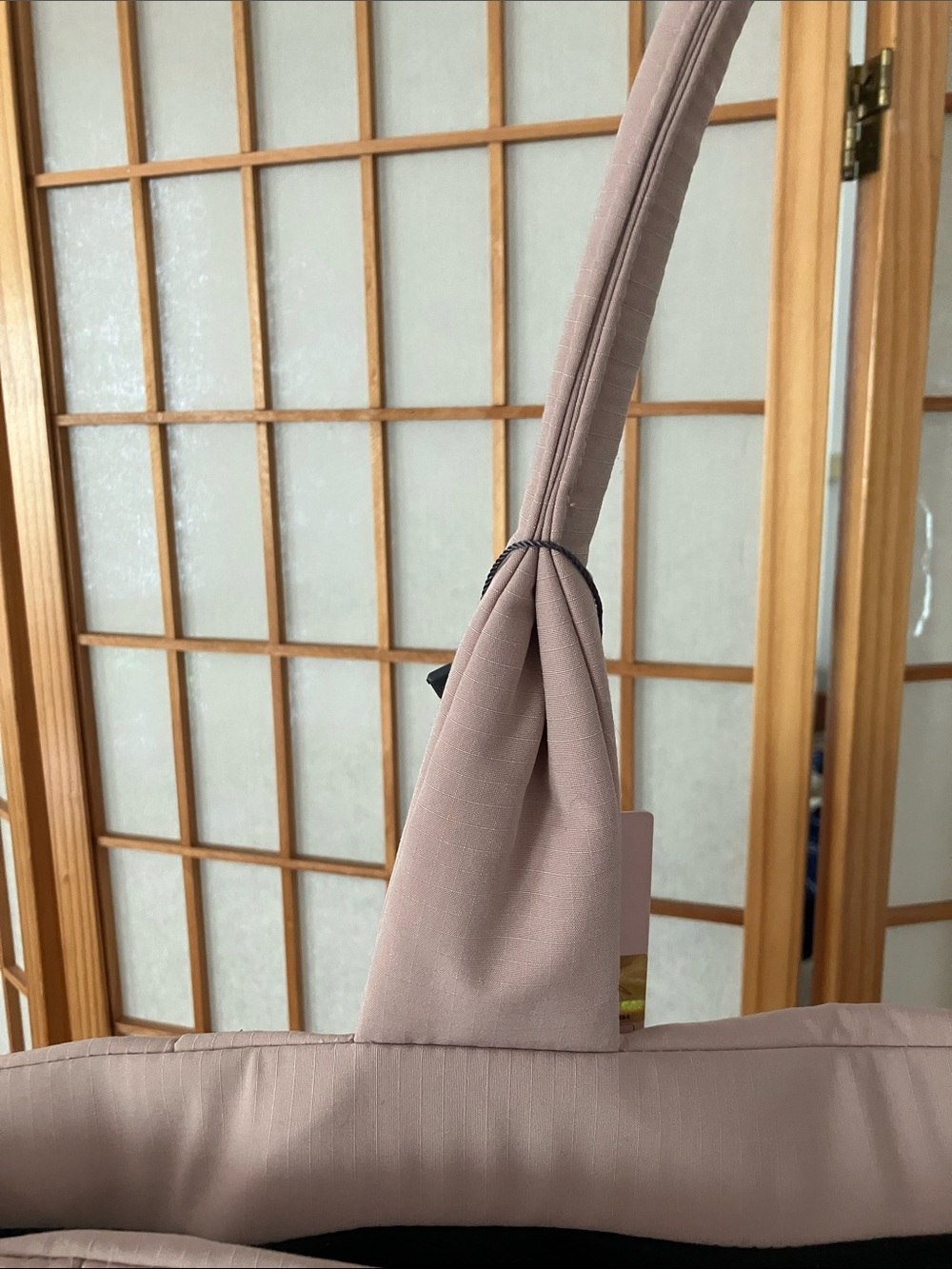 NWT DANSKIN Pale Blush Pink RANAE Large Puffy Tote with Front & Top Zippers - Picture 7 of 11